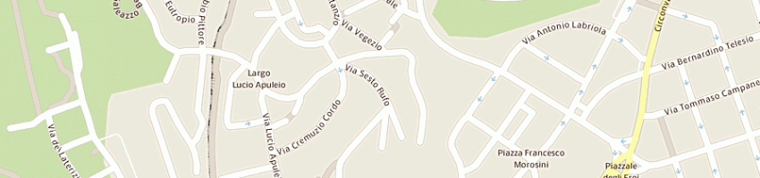 Mappa della impresa moscarini a ROMA