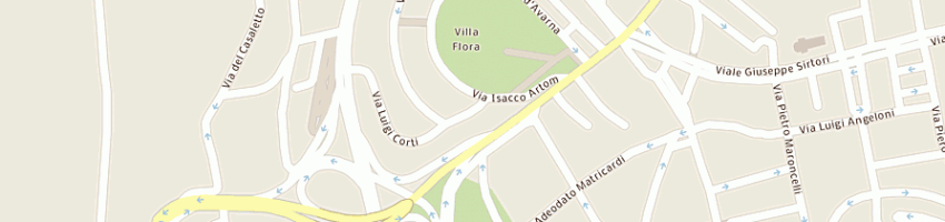 Mappa della impresa autocentro villaflora di del monte antonio a ROMA
