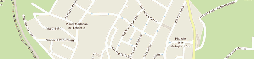 Mappa della impresa mattei venanzio a ROMA