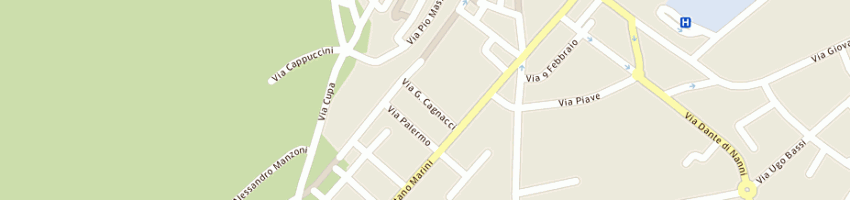 Mappa della impresa bellettini marco a RIMINI