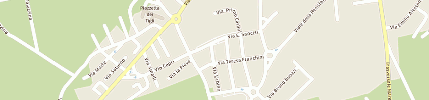 Mappa della impresa benedetti matteo a SANTARCANGELO DI ROMAGNA