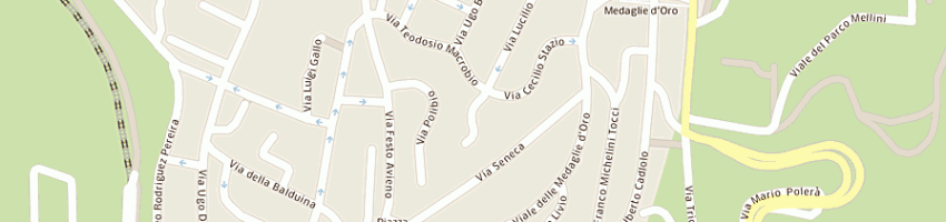 Mappa della impresa calabrese franco e c a ROMA