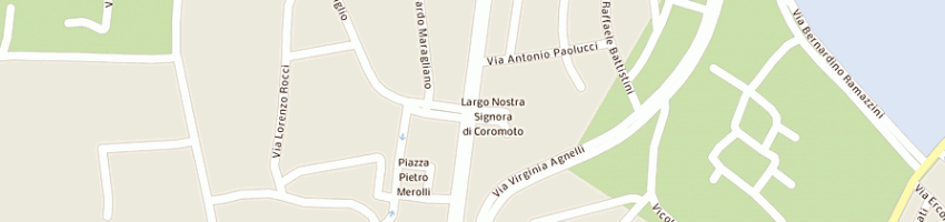 Mappa della impresa corsetti augusto a ROMA