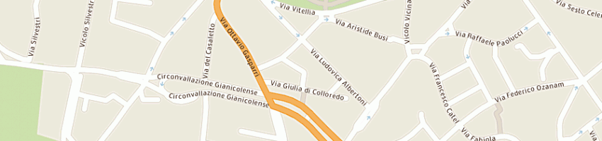 Mappa della impresa securconsulting snc a ROMA