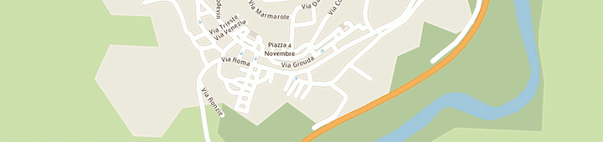 Mappa della impresa calligaro antonia a LOZZO DI CADORE