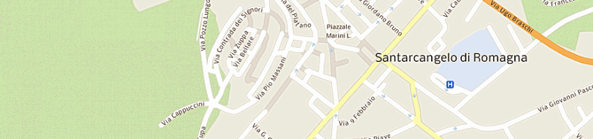 Mappa della impresa giorgio bertolaso e c snc a SANTARCANGELO DI ROMAGNA