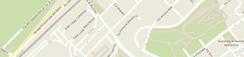 Mappa della impresa sei p sas a ROMA