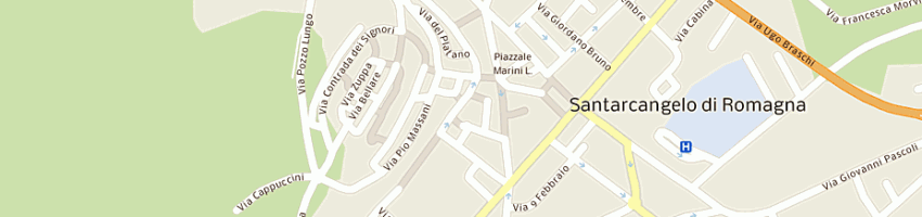 Mappa della impresa luvacaffe' a SANTARCANGELO DI ROMAGNA