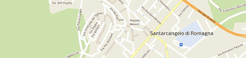 Mappa della impresa fattori rosaria a SANTARCANGELO DI ROMAGNA