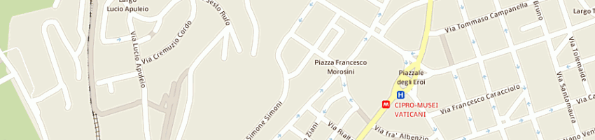 Mappa della impresa speedy classic car parts srl a ROMA