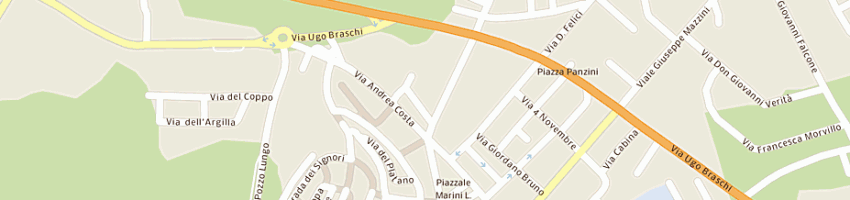 Mappa della impresa gardini alice a SANTARCANGELO DI ROMAGNA