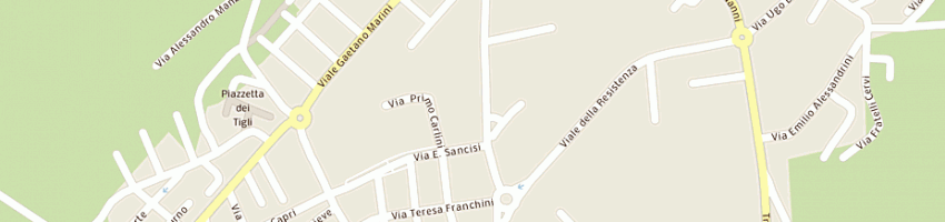 Mappa della impresa scuole dell' infanzia a SANTARCANGELO DI ROMAGNA