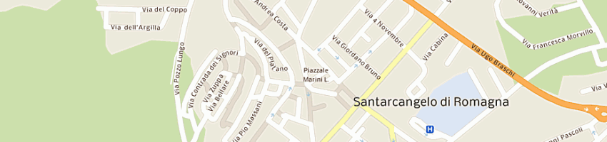 Mappa della impresa ioli donato a SANTARCANGELO DI ROMAGNA