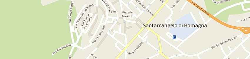 Mappa della impresa biscaglia samantha a SANTARCANGELO DI ROMAGNA