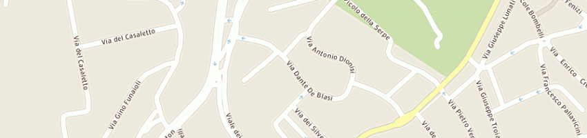 Mappa della impresa l'albero di terracotta a ROMA