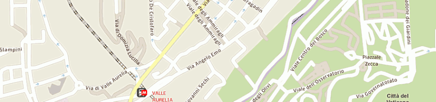 Mappa della impresa aldo mezzanotte srl a ROMA