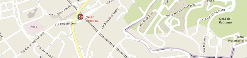 Mappa della impresa fusi ugo a ROMA