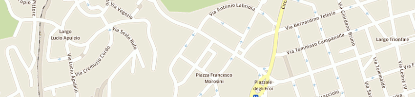 Mappa della impresa studio legale associato genovesi toma gutterez a ROMA