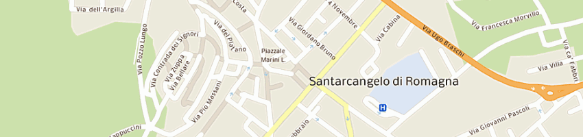 Mappa della impresa trezza angelo a SANTARCANGELO DI ROMAGNA
