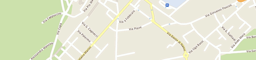 Mappa della impresa classic e trend di pazzagli claudia a SANTARCANGELO DI ROMAGNA