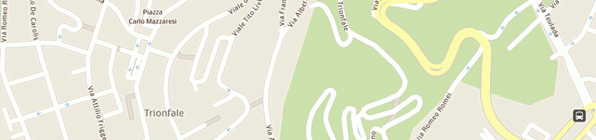Mappa della impresa circolo tennis monte mario a ROMA