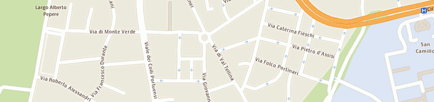 Mappa della impresa nasso angelo a ROMA