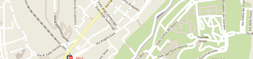 Mappa della impresa intaglietta a a ROMA