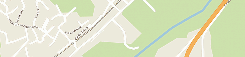 Mappa della impresa falegnameria la torre snc di cecili c e simonetti f a PERUGIA