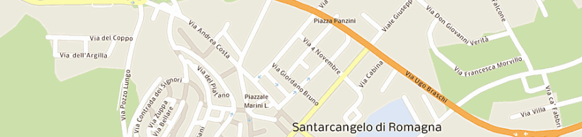Mappa della impresa bagnoli loredana a SANTARCANGELO DI ROMAGNA