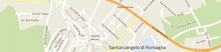 Mappa della impresa new body club a SANTARCANGELO DI ROMAGNA