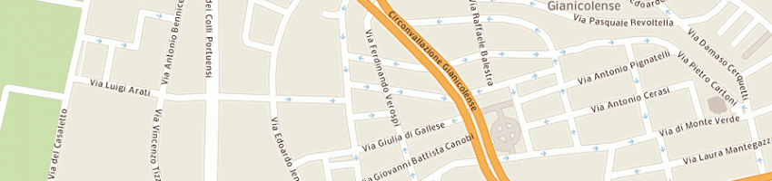 Mappa della impresa bonaventura michela a ROMA
