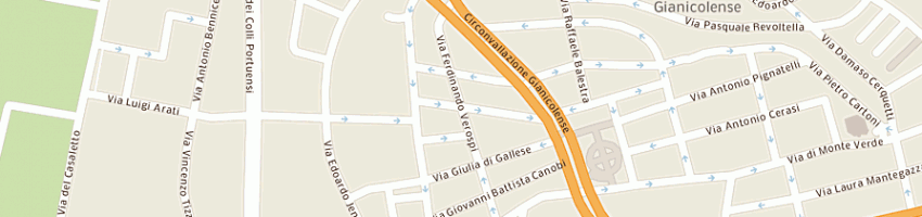 Mappa della impresa simpel (srl) a ROMA