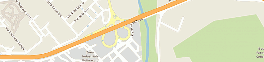 Mappa della impresa autoponte srl a PERUGIA