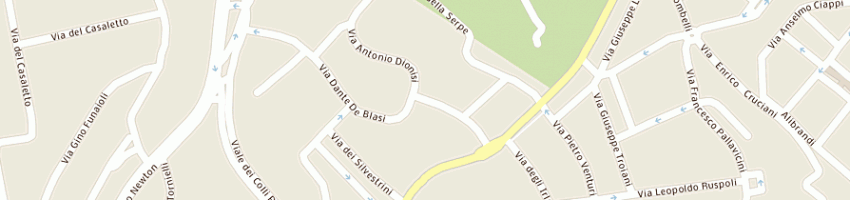 Mappa della impresa idea arredo 89 snc a ROMA