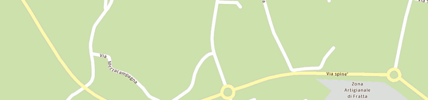 Mappa della impresa della colletta valentino a CANEVA