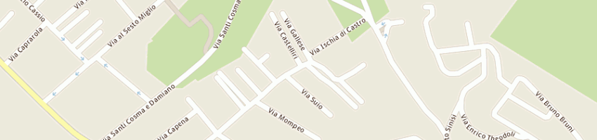 Mappa della impresa savelli roberto a ROMA