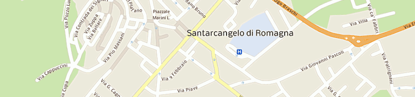 Mappa della impresa idea luce di zanni adriano a SANTARCANGELO DI ROMAGNA