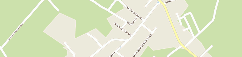 Mappa della impresa b e b snc di bazurli valter e gianluca a PERUGIA