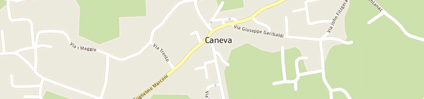 Mappa della impresa santin elio e c (snc) a CANEVA
