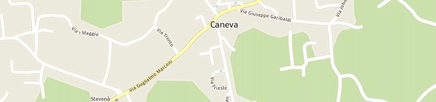 Mappa della impresa poletto antonio a CANEVA