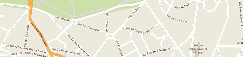 Mappa della impresa farmacia sant'elena delle drsse maria pellegirni e anna laura pellegi a ROMA