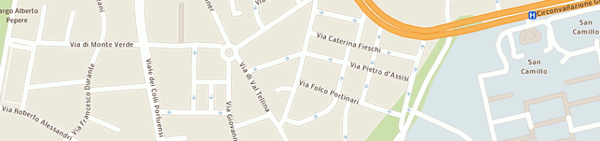 Mappa della impresa pressante silvano a ROMA