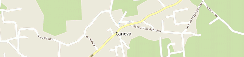 Mappa della impresa nadin moreno a CANEVA