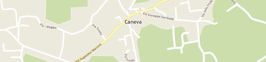Mappa della impresa sat di scovotto amadio e toffoli (snc) a CANEVA
