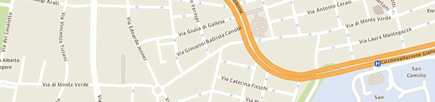 Mappa della impresa pino vincenzo a ROMA