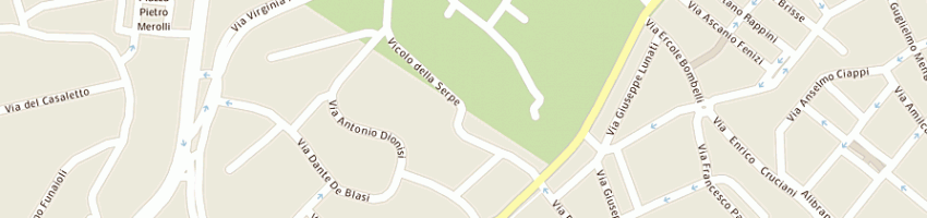 Mappa della impresa cilenti paolo a ROMA