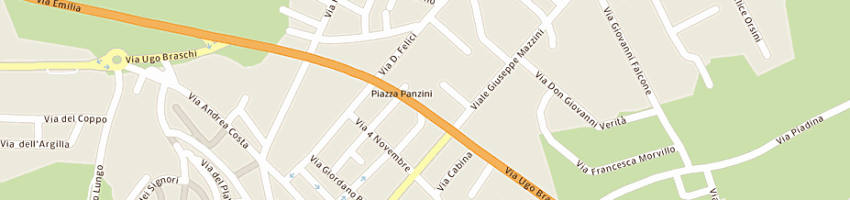 Mappa della impresa caprili rosella a SANTARCANGELO DI ROMAGNA