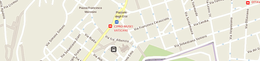 Mappa della impresa nogarotto dargilda a ROMA