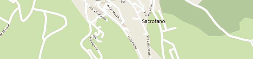Mappa della impresa rapini sandra aida a SACROFANO