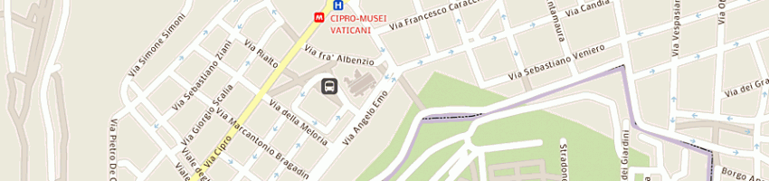 Mappa della impresa old trafford pub a ROMA
